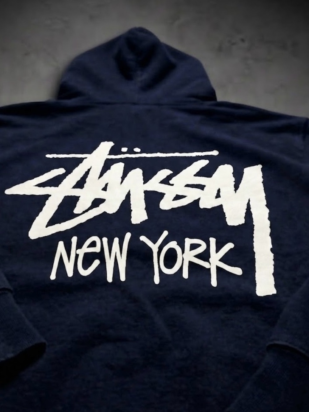 STUSSY Hoodie Stüssy NY Chapter Hooded Pullover Sweatshirt crazy rare